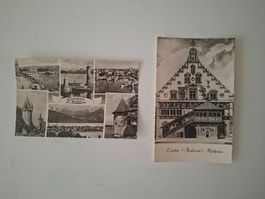 2 Ansichtskarten   Lindau Bodensee   echte Fotografie