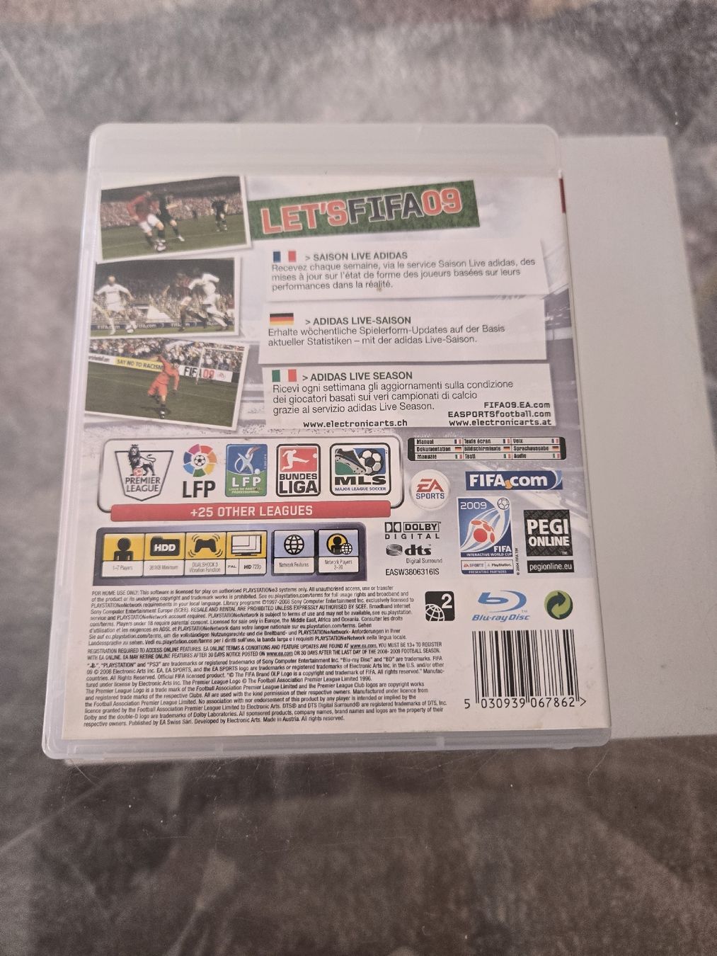 Jeux: FIFA 09 PS3 – D'occasion à Bussigny par Kfdlt 1