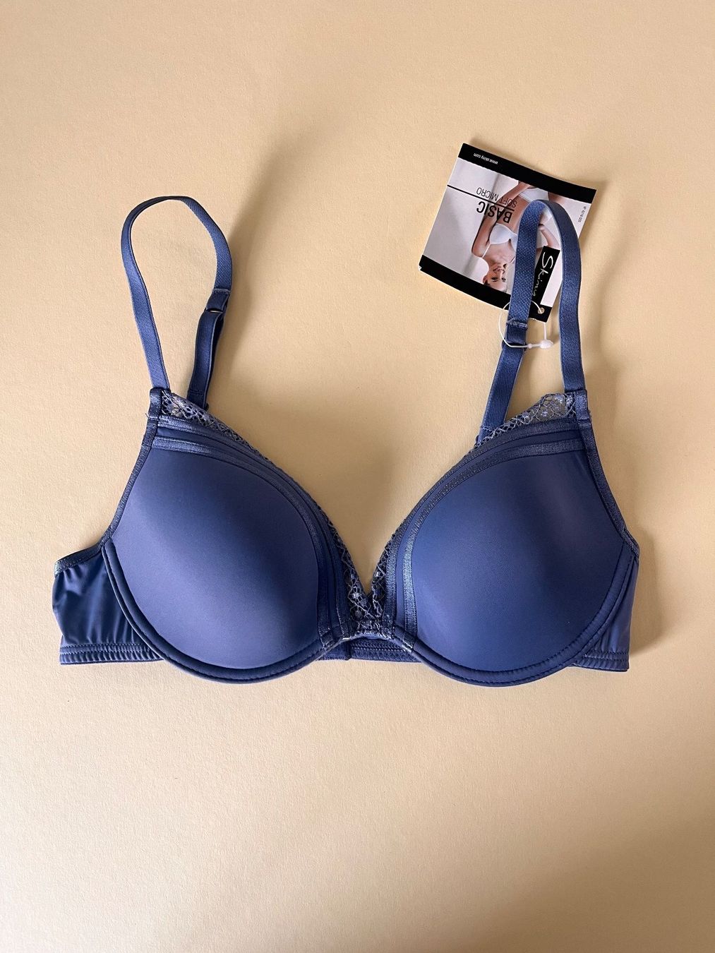 Altra biancheria intima: Bügel-BH Basic Soft Micro, SKINY, Grösse 70 A, Blau – Nuovo e nell'imballaggio originale da Rudolfstetten venduto da gst_g7xl