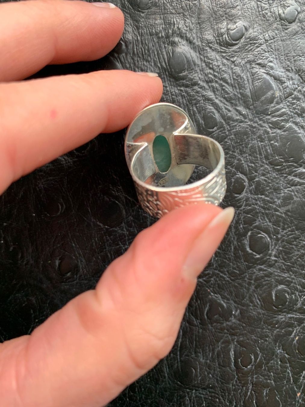 Anelli: Amazonit Ring – Nuovo (secondo la descrizione) da Birsfelden venduto da Exclusivity 2