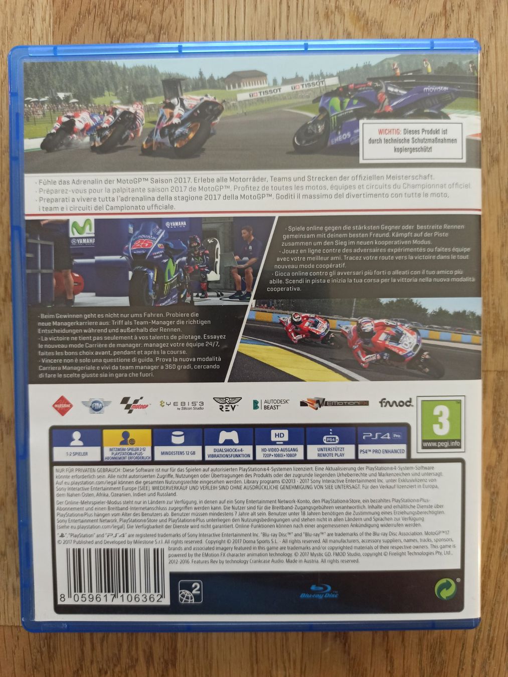 Spiele: MotoGP 17 PS4 / PS5 – Gebraucht aus Oberweningen von mar_87mx 1