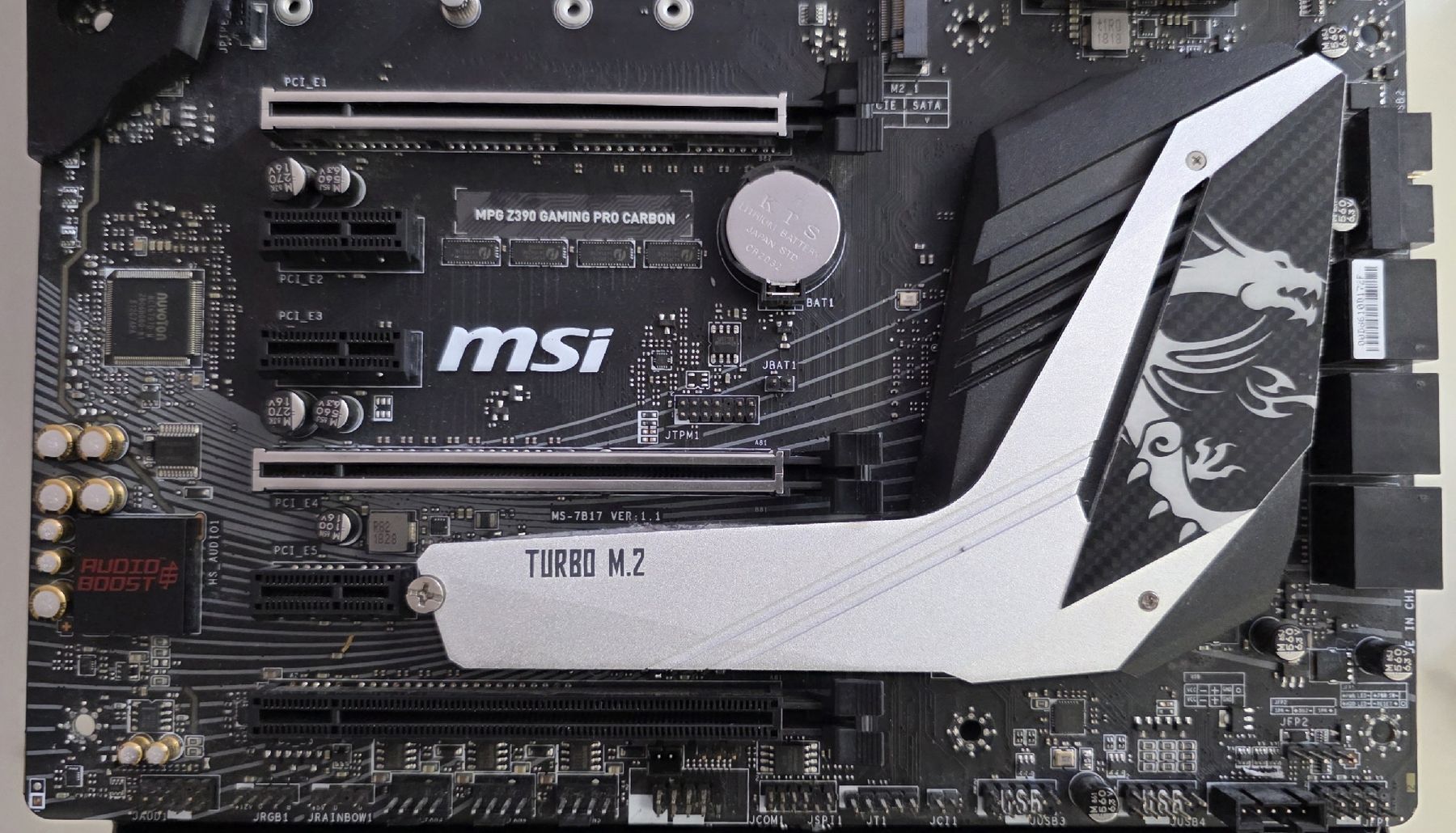 MSI Schede madri: MSI MPG Z390 Gaming Pro Carbon – Usato da Brig venduto da N1TR-0 2