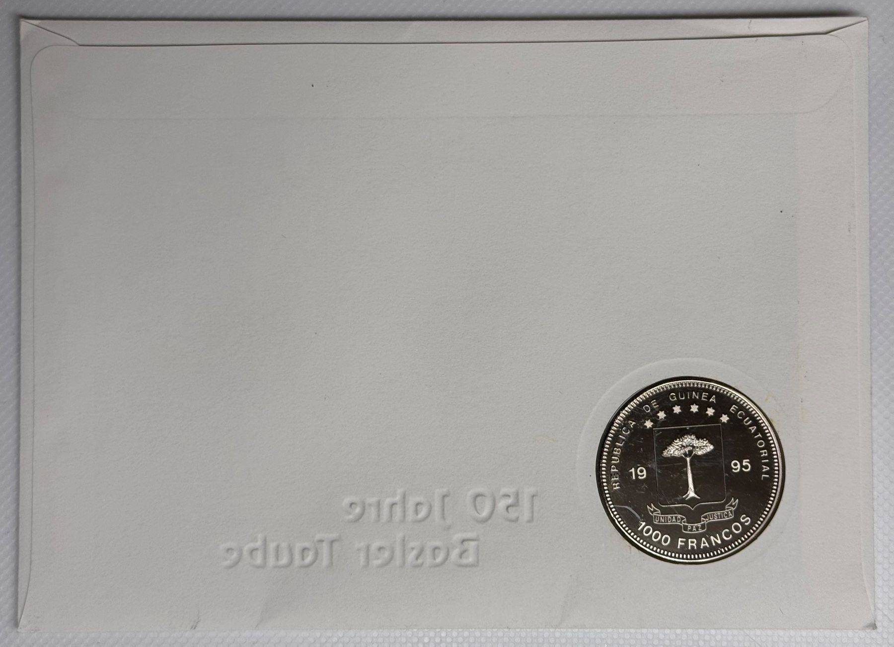 Tutti le monete: Numisbrief 150 Jahre Basler Taube – Usato da Andwil SG venduto da Ariisa1234 1