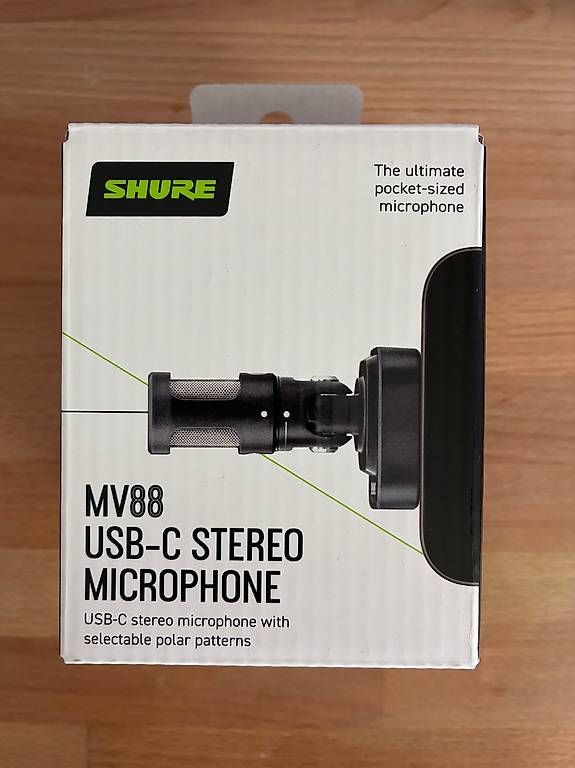 Shure Microphones: Shure MV88 USB-C Stereo Microphone – D'occasion à Lyss par colourblind90