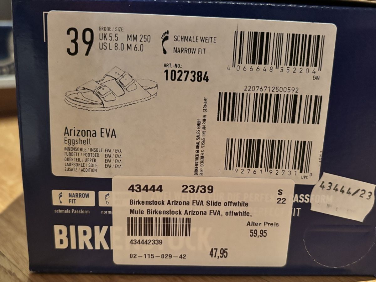 Birkenstock Scarpe da donna: Birkenstock 39 – Usato da Schenkon venduto da Crikrys 3