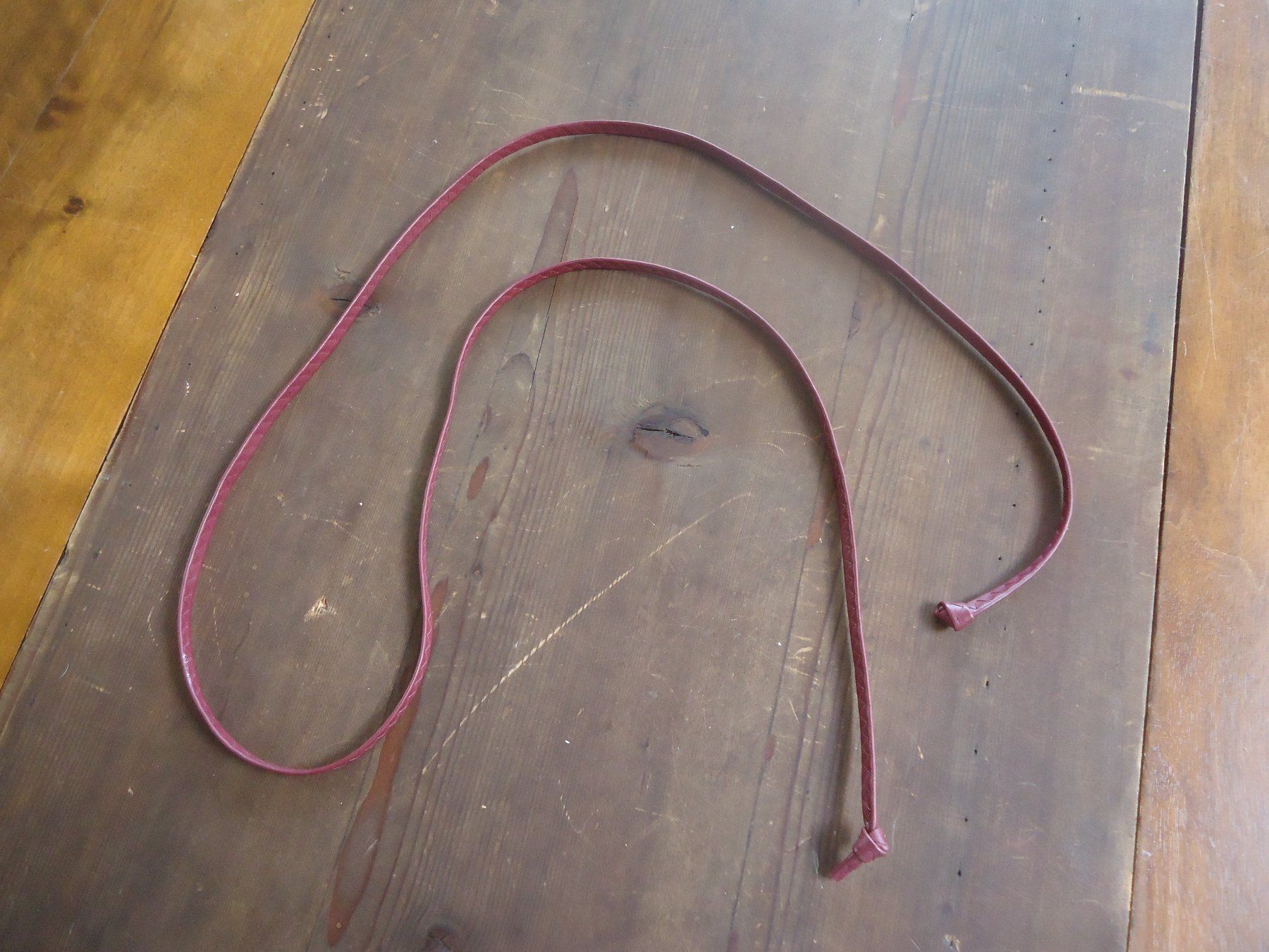 Cinture: Ceinture fine bordeaux – Usato da Vessy venduto da mafabe