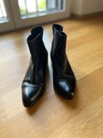 Schwarze The Last Conspiracy Lederstiefeletten (Gr. 38)