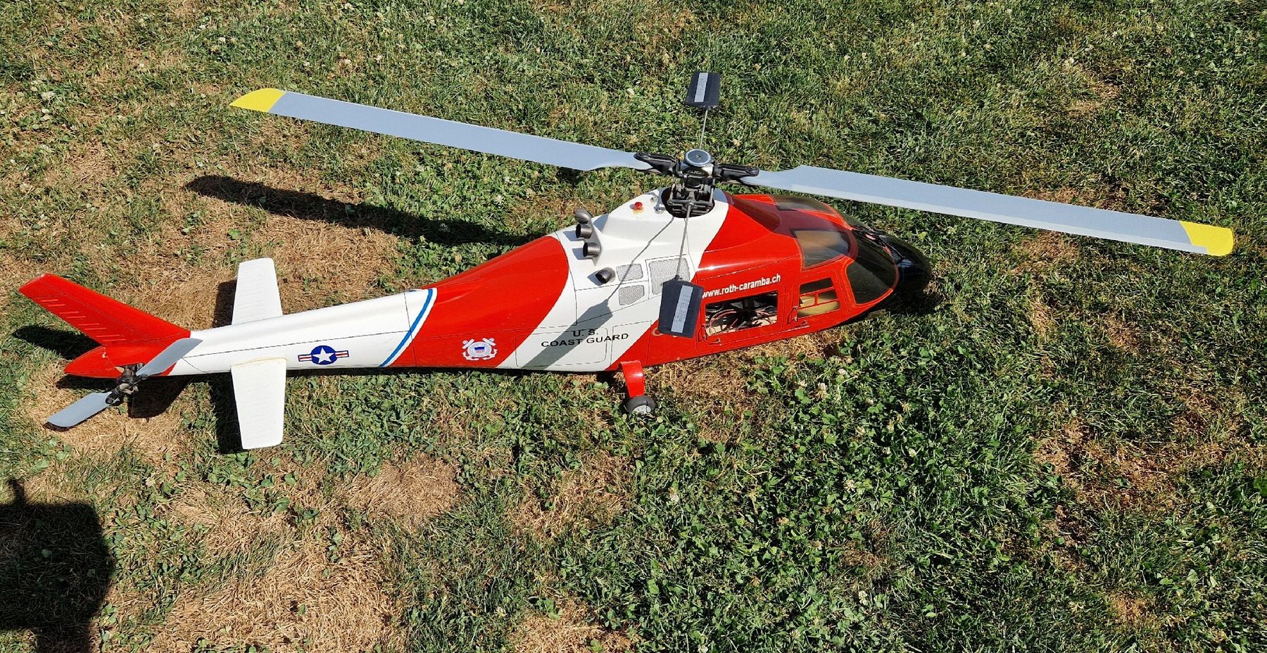 Align Modellismo RC: RC Helikopter Coast Guard Align KST BLS815 gebraucht – Usato da Hettiswil venduto da Caramba02