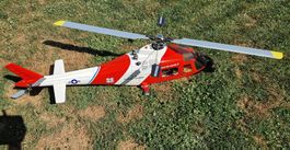 RC Helikopter Coast Guard Align KST BLS815 gebraucht
