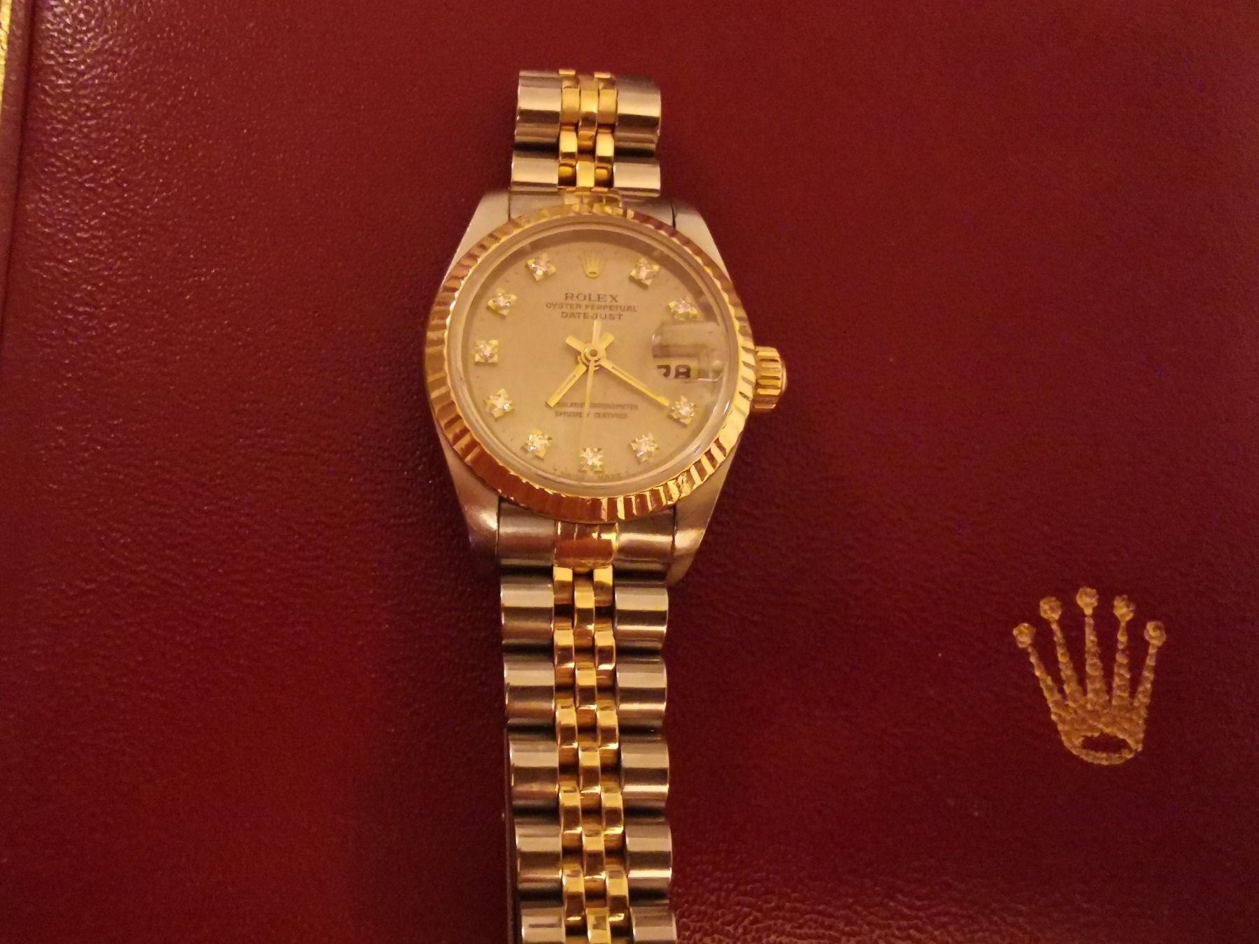 Rolex Orologi: Rolex Datejust Oyster Perpetual, diamants – Usato da Aïre venduto da charelgva 1