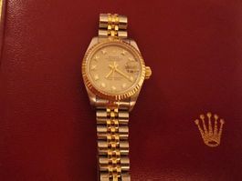 Rolex Datejust Oyster Perpetual, diamants