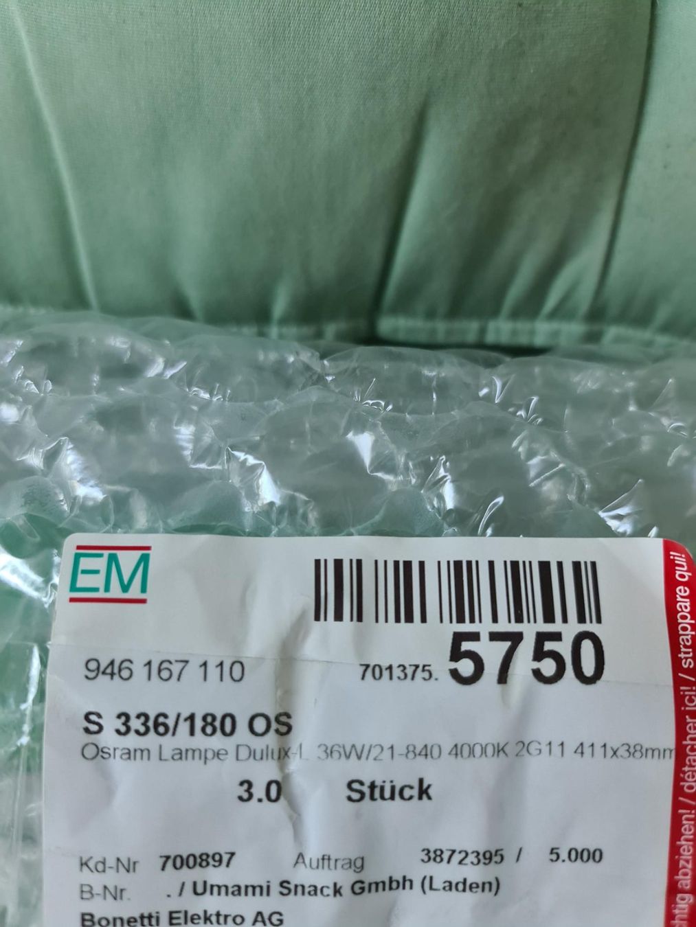 Osram Lampade: OSRAM DULUX 36W / 2600LM – Nuovo e nell'imballaggio originale da Buchrain venduto da Umami_Snack 3