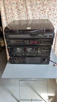 Toshiba Stereoanlage mit Plattenspieler und Kassetten Deck