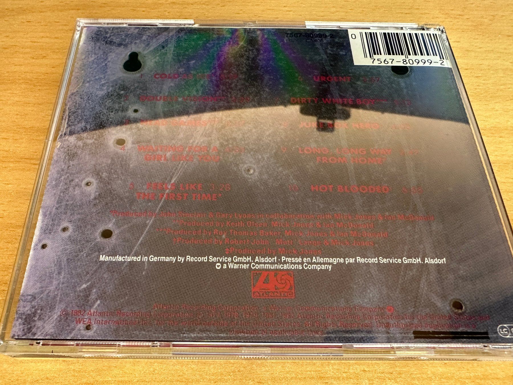 CD: Foreigner – Records – Usato da Rikon im Tösstal venduto da Alpenmutz 1