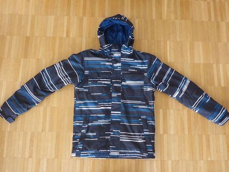 Snowboardjacke O'Neill blau/schwarz/weiss Gr. 176