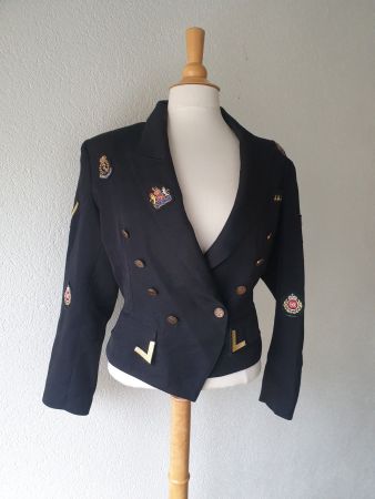 BLAZER PILOTEN style VINTAGE M 38 TOP JACKE  TOP zu JEANS