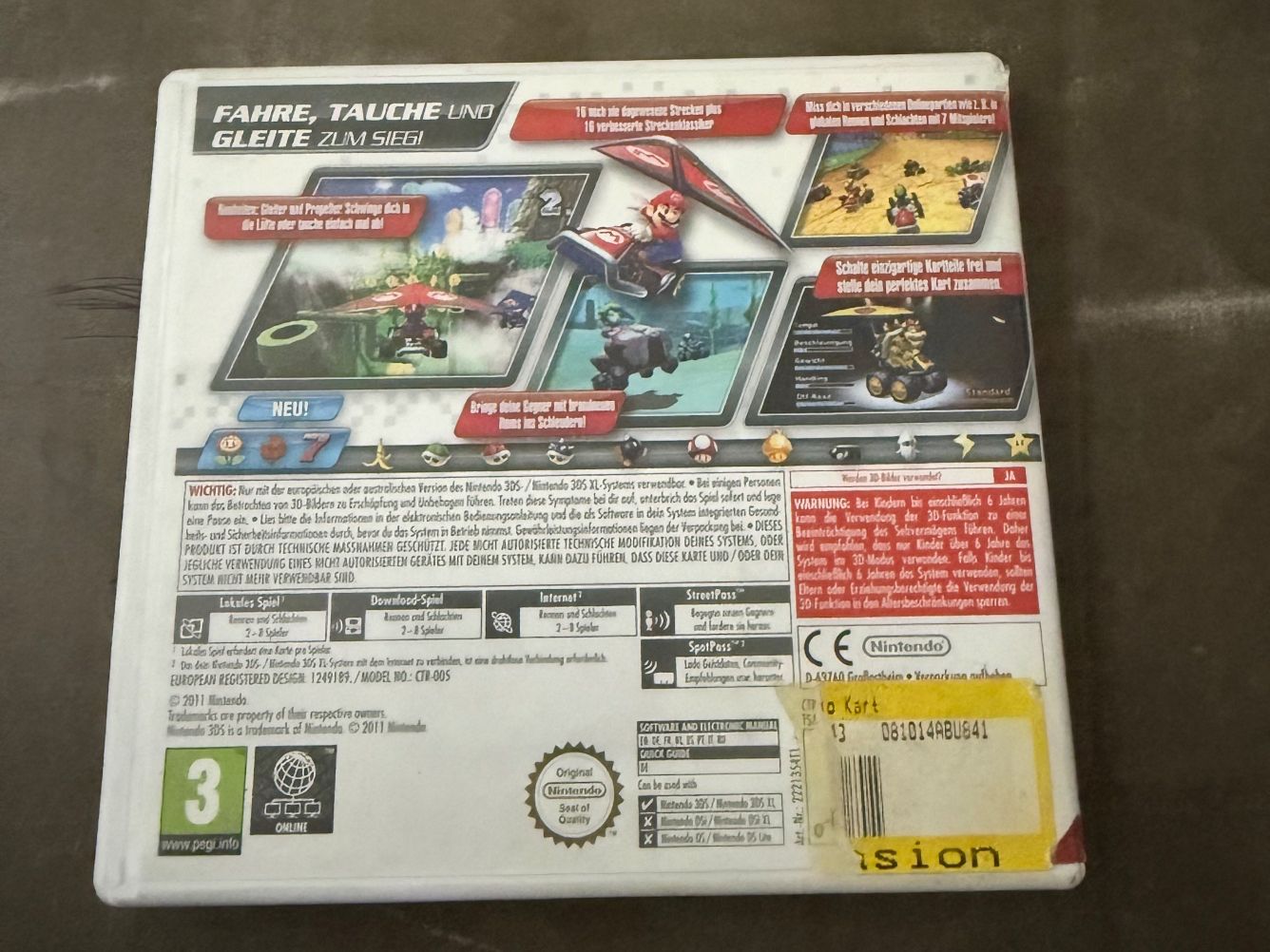 Nintendo Giochi: Nintendo 3 DS Mario Kart 7 – Usato da Buchs ZH venduto da Hitsch1402 2