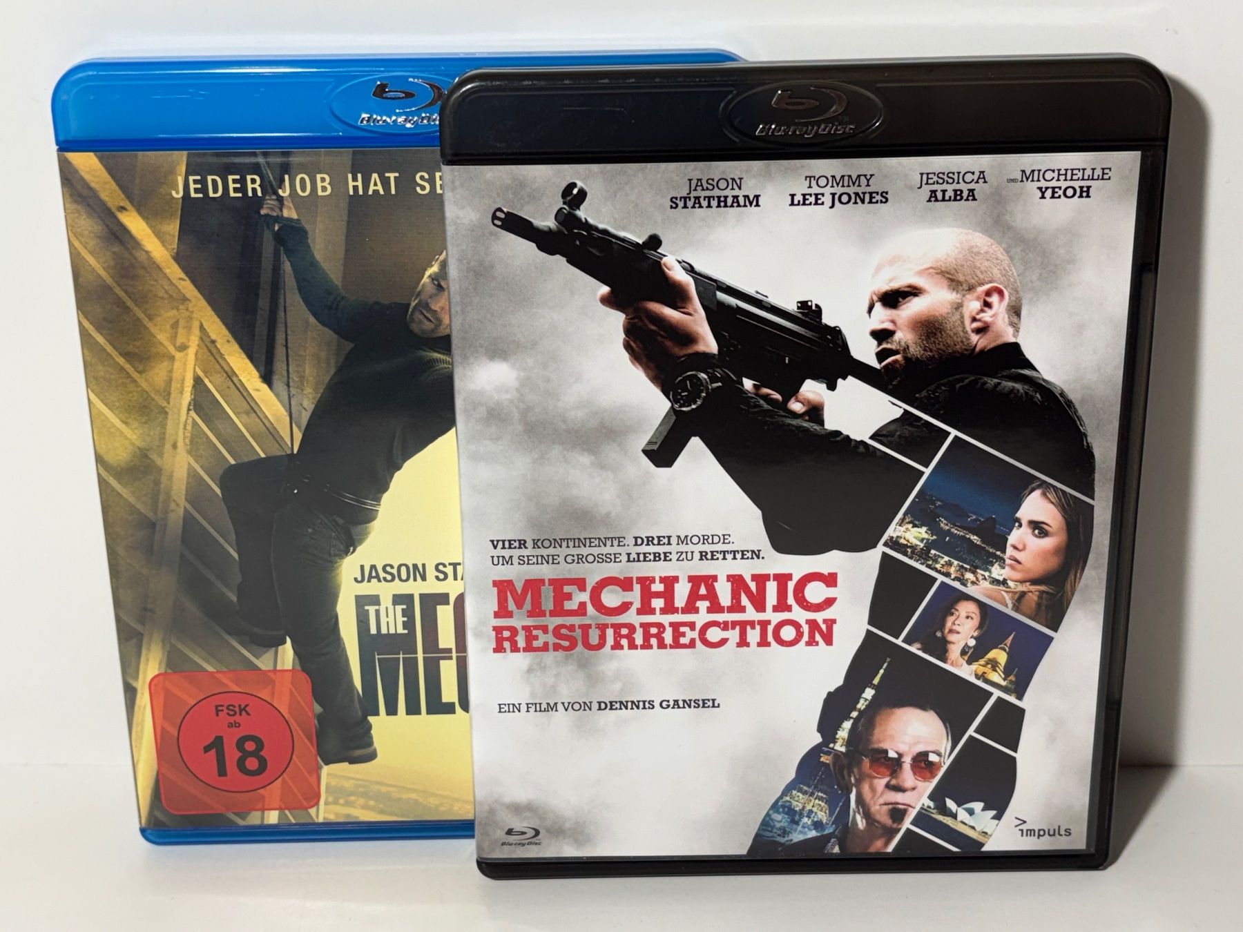 Tutti i DVDs: The Mechanic & Mechanic 2 Resurection  Blu Ray – Usato da Wilderswil venduto da Sstriker