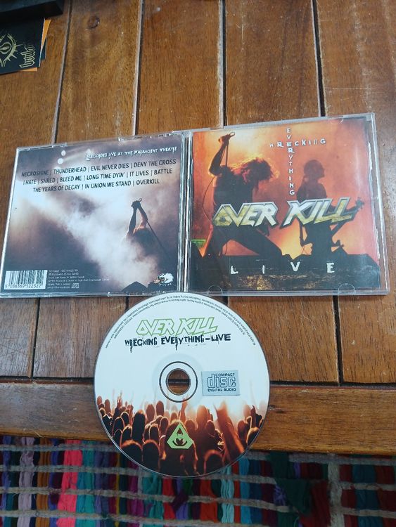 overkill- live (Gebraucht) in St-Cergue für CHF 15 – mit Lieferung auf ...