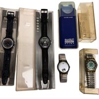 Set4 Swatch Vintage Uhren – getragen - mit Box