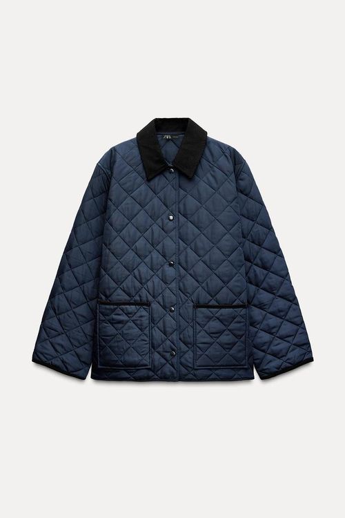 Veste Matelassée Blue Illusion - Taille 36 - Orange - Doudoune Légère Coupe-vent