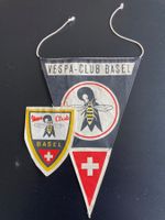 Vespa Club Basel Wimpel und Badge 50er Jahre