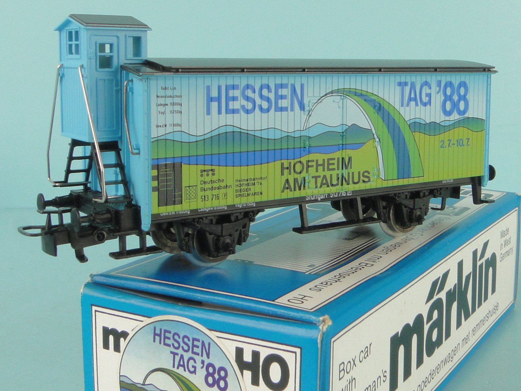 Märklin Modellini di ferrovie: Märklin Basis 4680 Hessentag 88 – Usato da Bülach venduto da cann11