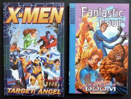 FANTASTIC FOUR F4 X-MEN SET 2 MARVEL 2000 POCKET DIGEST DOOM