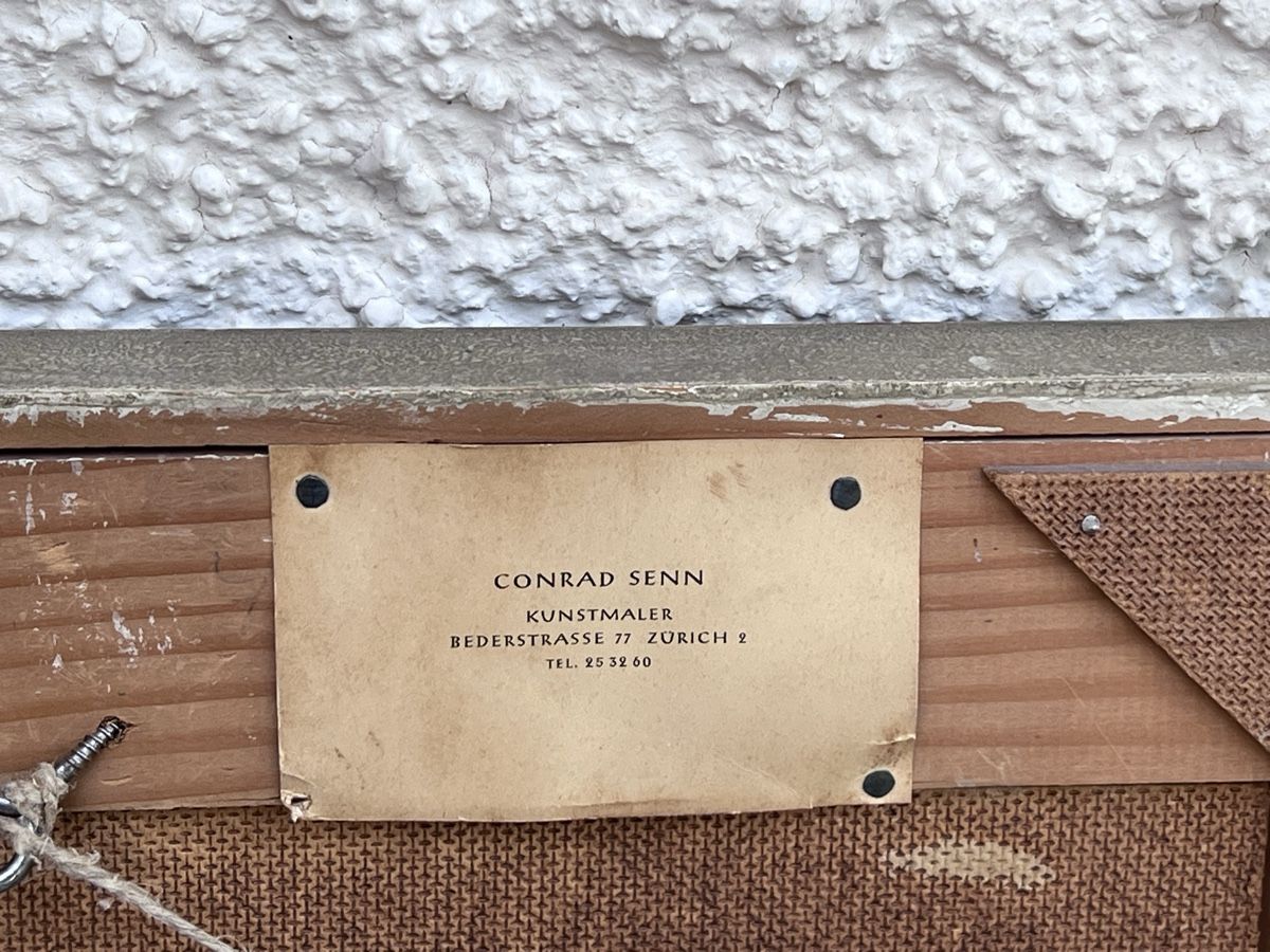 Gemälde: Gemälde , Conrad Senn (Nr: 412) – Gebraucht aus Glattfelden von maa_qcj8 5