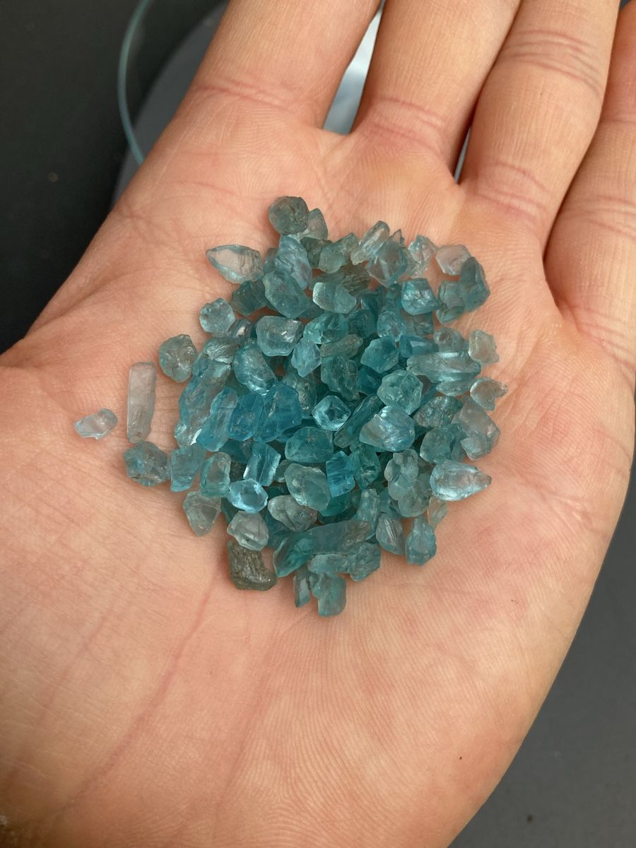 Mineralien & Heilsteine: blauer Apatit Splitter Lot 112g – Neu (gemäss Beschreibung) aus Biel von djvalbnc 3