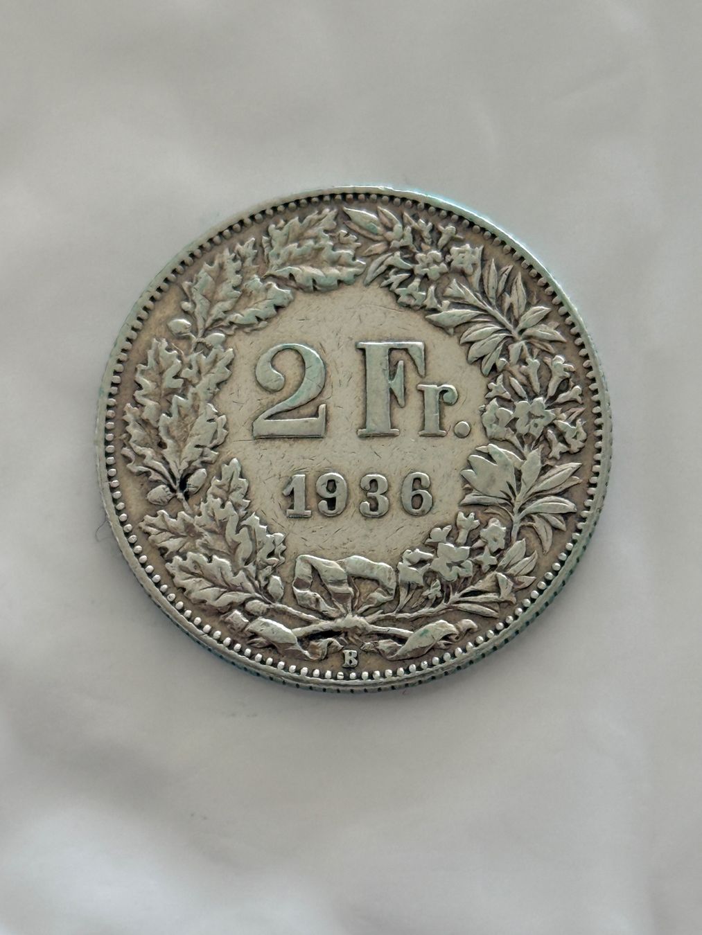 Tutti le monete: 2 Franken 1936  Silber, Rar – Usato da Wallisellen venduto da SWISS_SILVER1