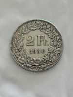 2 Franken 1936  Silber, Rar