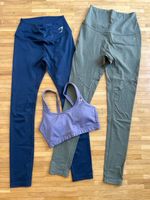Gymshark Kleiderset 2 Leggings 1 Sport-BH Gr. S
