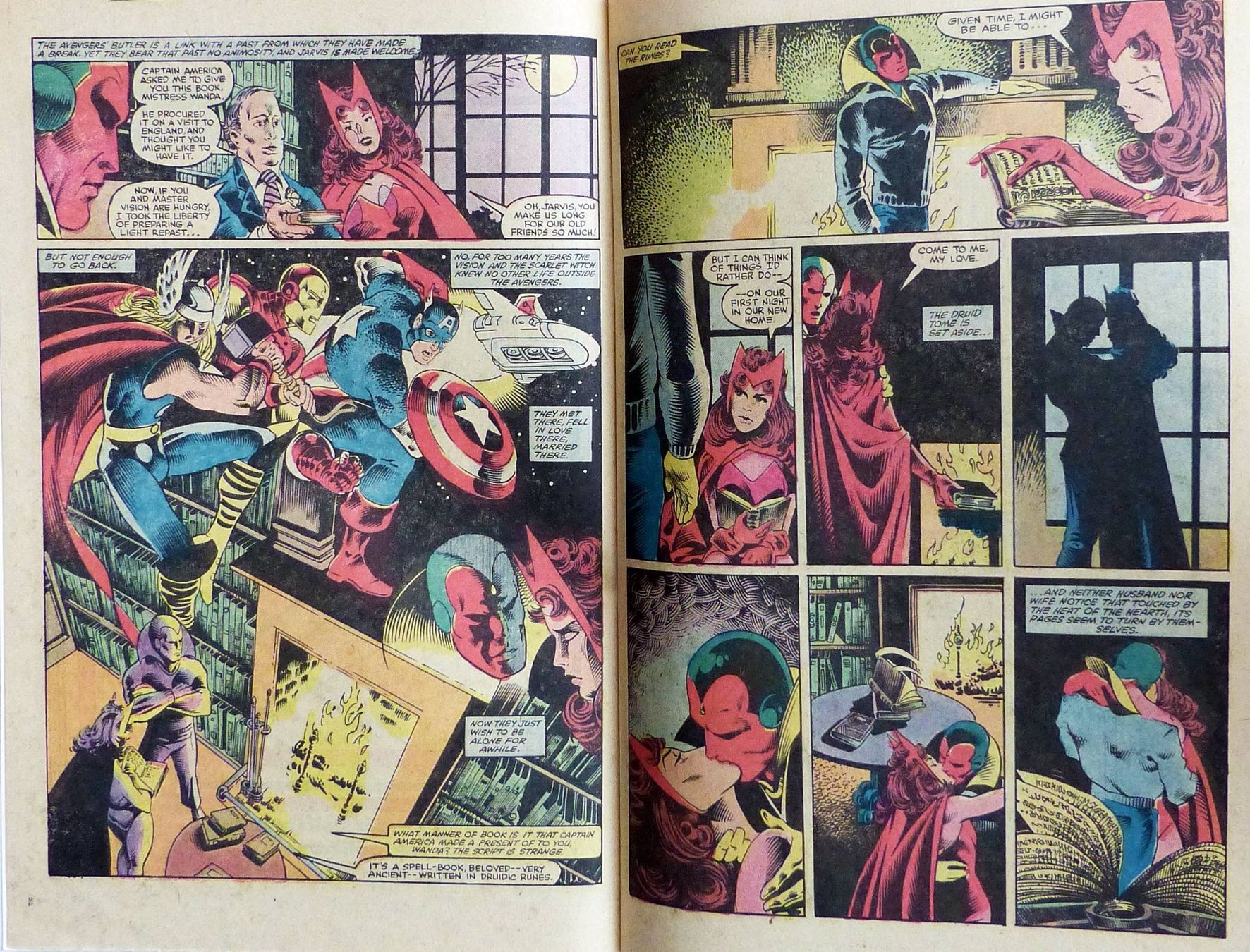 Comics: VISION & THE SCARLET WITCH COMPLETE 4 PART SERIE MARVEL 1982 – Gebraucht aus Lugano von YouWantUS 3