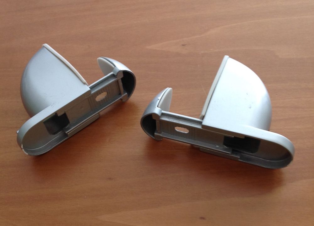 Portabatterie da 5 Pezzi, Portaoggetti in Plastica Per Batteria al Litio, Fessura Per Cintura Per Staffa Per Mensola Per Batteria al Litio Per Il Fissaggio di Dispositivi Batterie(Ciano