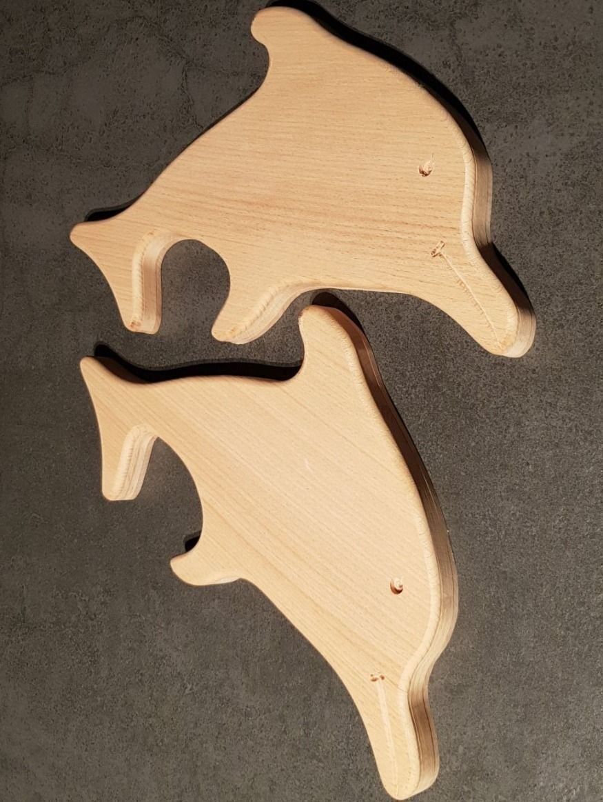 Küchengeräte: Schneidebrett Delfin Holzbrättli – Neu und originalverpackt aus Buus von Borki07 1