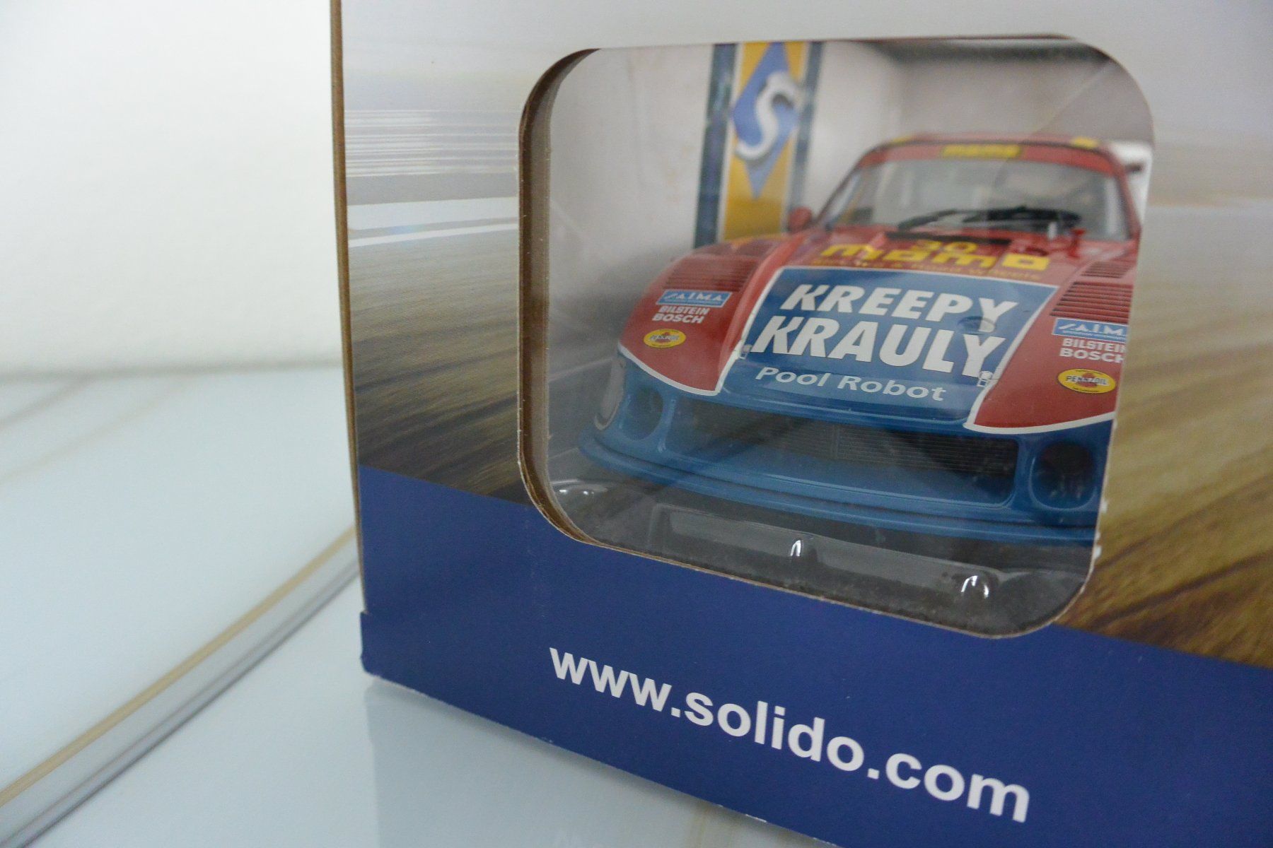 Solido Modellini d'auto: SOLIDO Porsche 935 Mobydick 6H MID OHIO 1983 – Nuovo e nell'imballaggio originale da Laupen ZH venduto da Tremila 2