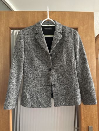Montego Damen Wollblazer, Gr. 40, Grau - Top Zustand!