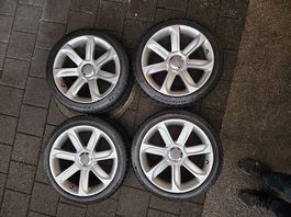 4x Original Audi TT 8J Alufelgen 18 Zoll  Turbinen-Design
