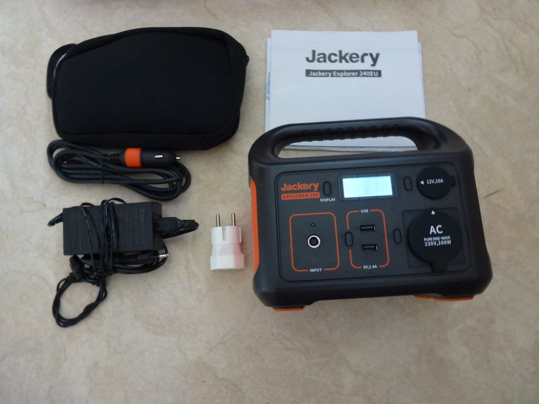 Jackery Akkus: Jackery Explorer 240EU mit 100Watt Solarpanel – Gebraucht aus Düdingen von Pdom 2