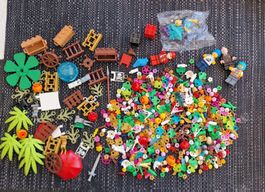 LEGO Figuren und Teile Konvolut Piraten, Pflanzen, usw.