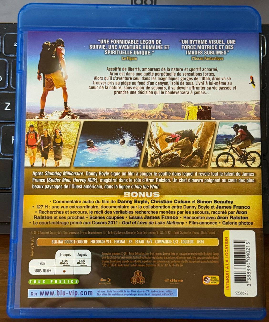 Alle DVDs: 127 heures (2010) - Blu-ray + DVD – Gebraucht aus Semsales von __Florian__ 2