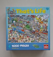 «That's Life» Puzzle 1000 Teile - Bahnhofsszene für lange...