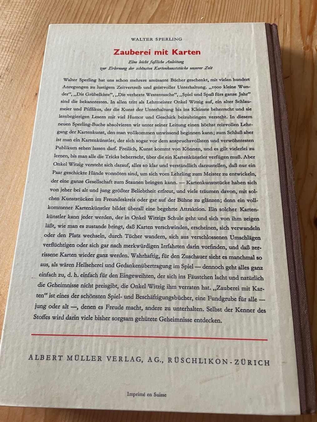 Livres: Zauberei mit Karten- Buch – D'occasion à Sent par ManuelB07 1