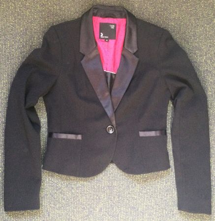 Damen Blazer Schwarz Tally Weijl Grösse 36 wie Neu