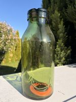 Bülacher Glas grün mit Deckel 2 Liter