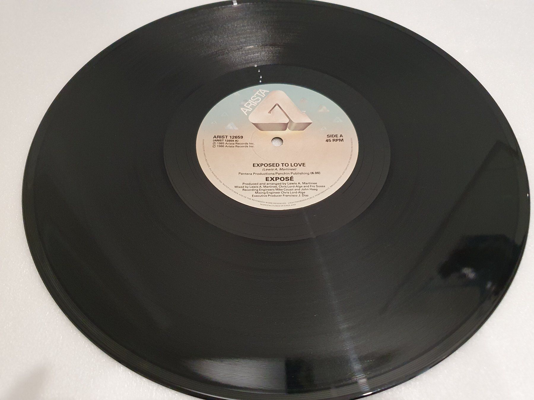 Schallplatten: Exposé – Exposed To Love – Gebraucht aus Uster von Vinyl-Leidenschaft 2