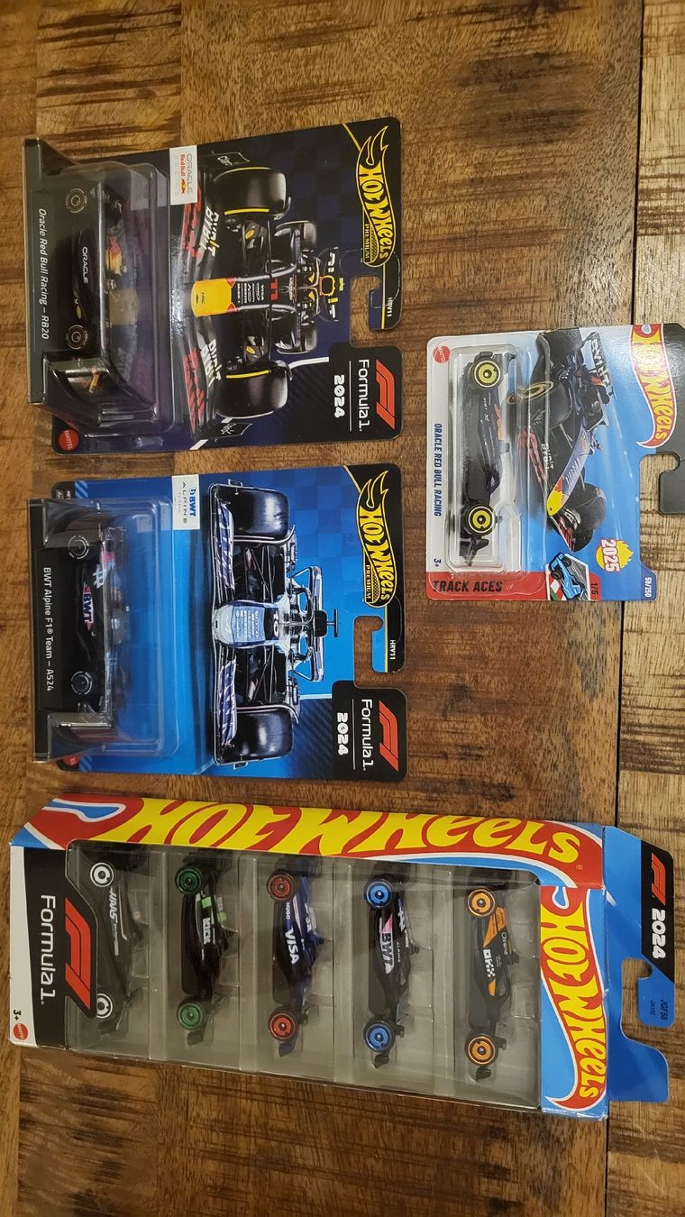 Hot Wheels Modellautos: Hot Wheels Formel 1 Autos  Sammlung – Neu und originalverpackt aus Jona von mjo_f5t2 2
