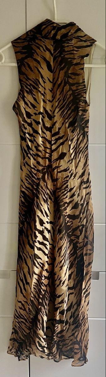 Kleider: PeR Angelo Kleid Gr. 36 - Sommerliches Tiger-Muster – Gebraucht aus Buchrain von mir_c5wl