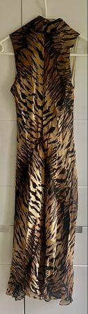PeR Angelo Kleid Gr. 36 - Sommerliches Tiger-Muster